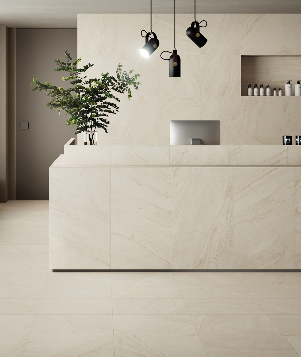 610015000424 На пол Room Floor Project Блэк Стоун 60x120 Патинированный и Реттифицированный - фото 3