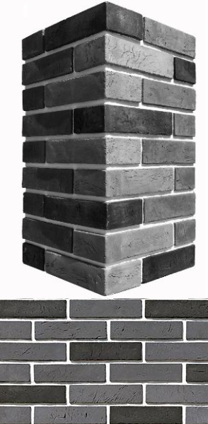 353-85 На стену Терамо Брик Design угол 20.5x5.5