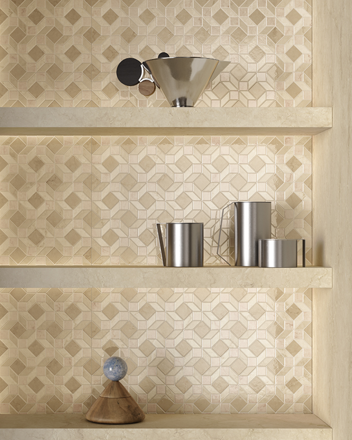 PF60020804 На пол Bon Ton Biancone Nat 3D Ret 60x120 - фото 34