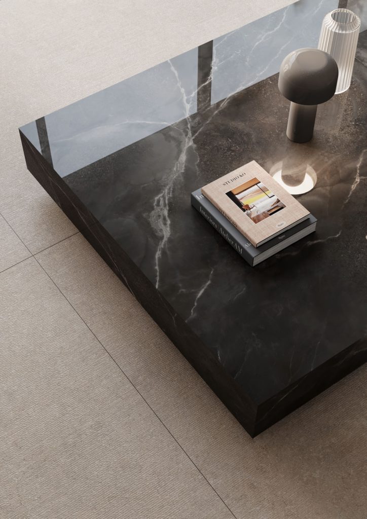 BEY7 На пол Onice OC05 Thunderstorm Polished 6mm 160x320 - фото 8