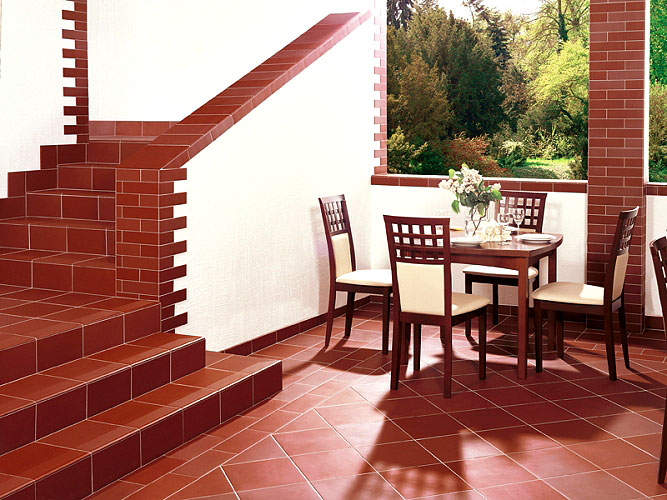 Ступень Natural Rosa Duro Ступень наружная с капиносом 33x33 - фото 2