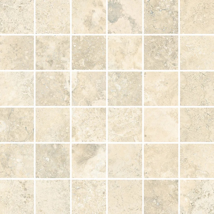 610110001299 На пол Aurelia White Mosaico 30x30