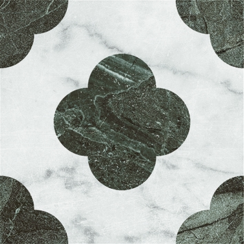 4101196 На пол Dandy Pin White Green 18.6x18.6 - фото 13