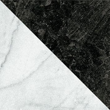 4101199 На пол Dandy Flag Black White 18.6x18.6 - фото 8