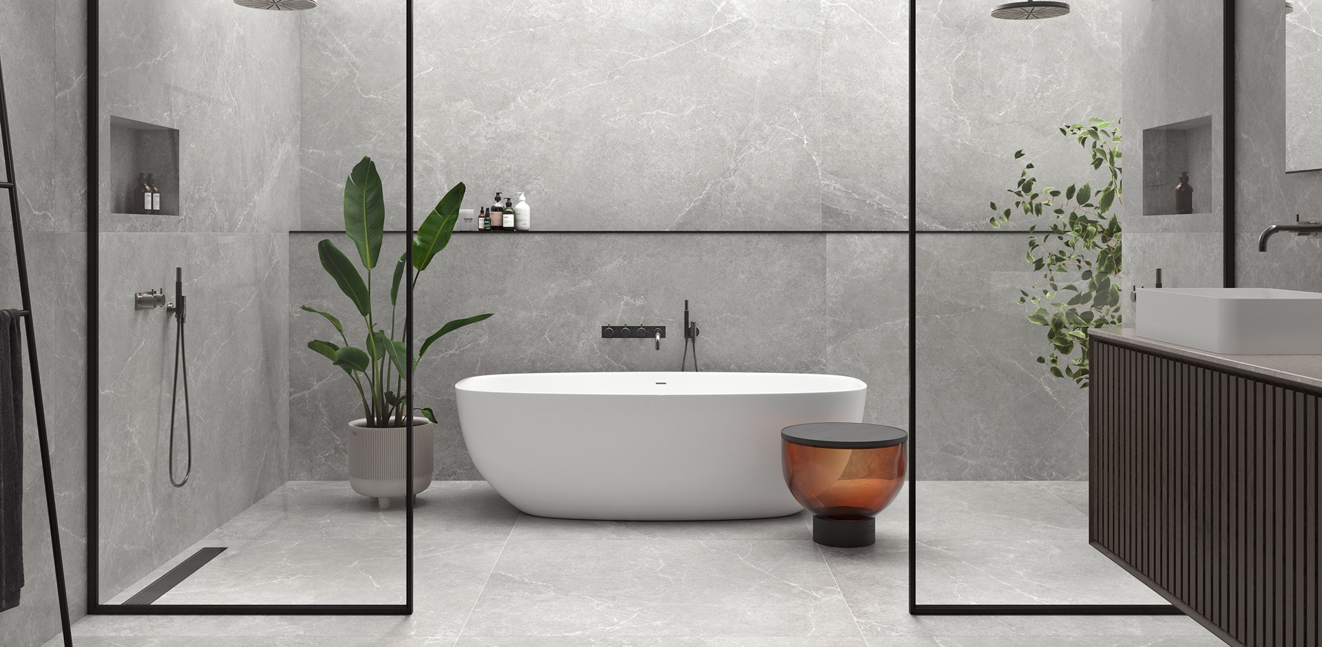 8435592033693 На пол Storm Grey Matt 60x120 - фото 7