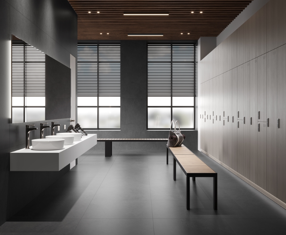 На пол Sandstone Graphite PRO Графитовый матовый R10GR STR 80х80 - фото 13