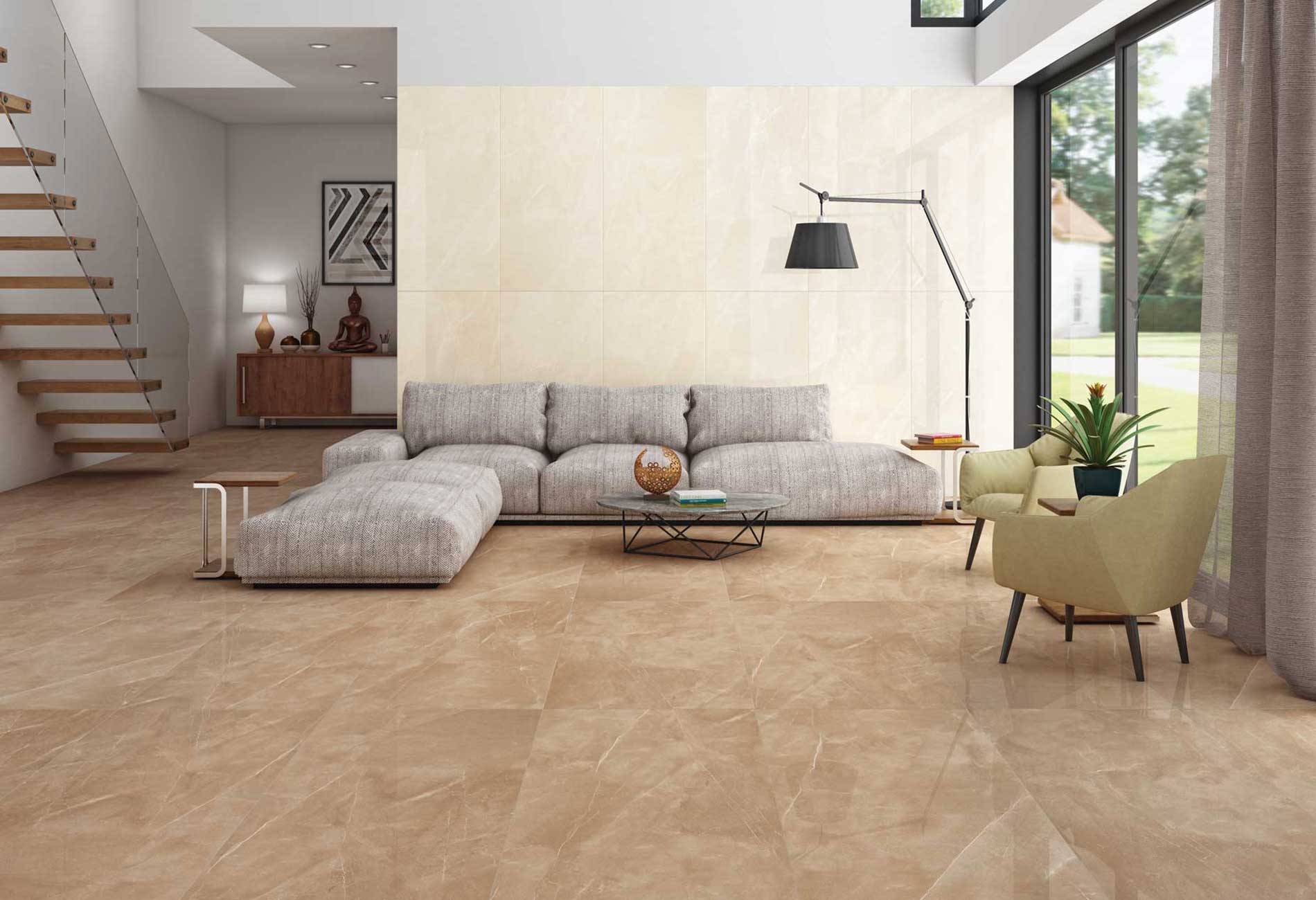 На пол Armani Brown 60x60 Satin - фото 10