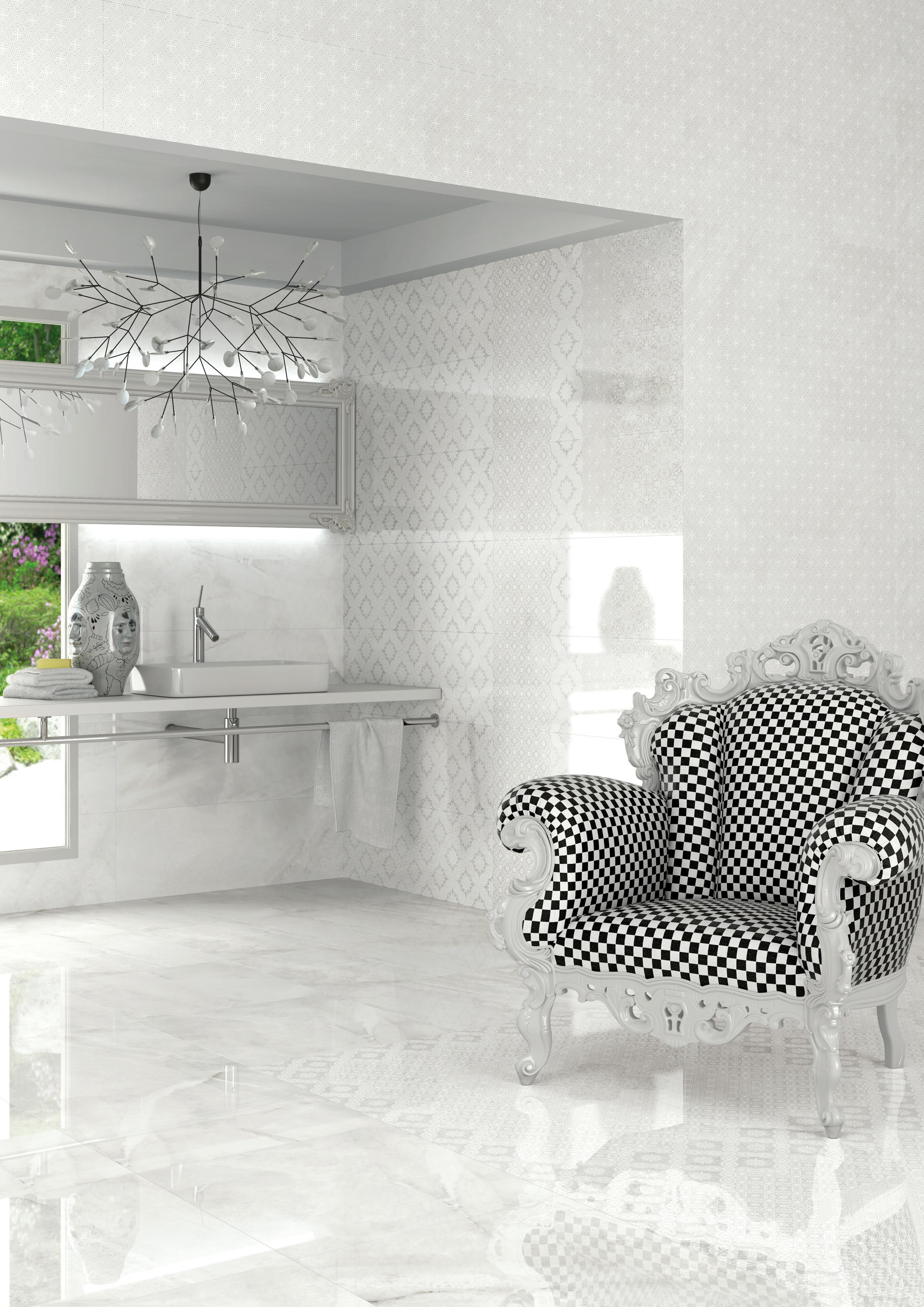 Бордюр Dandy Remate Blanco Brill 5x32 - фото 3