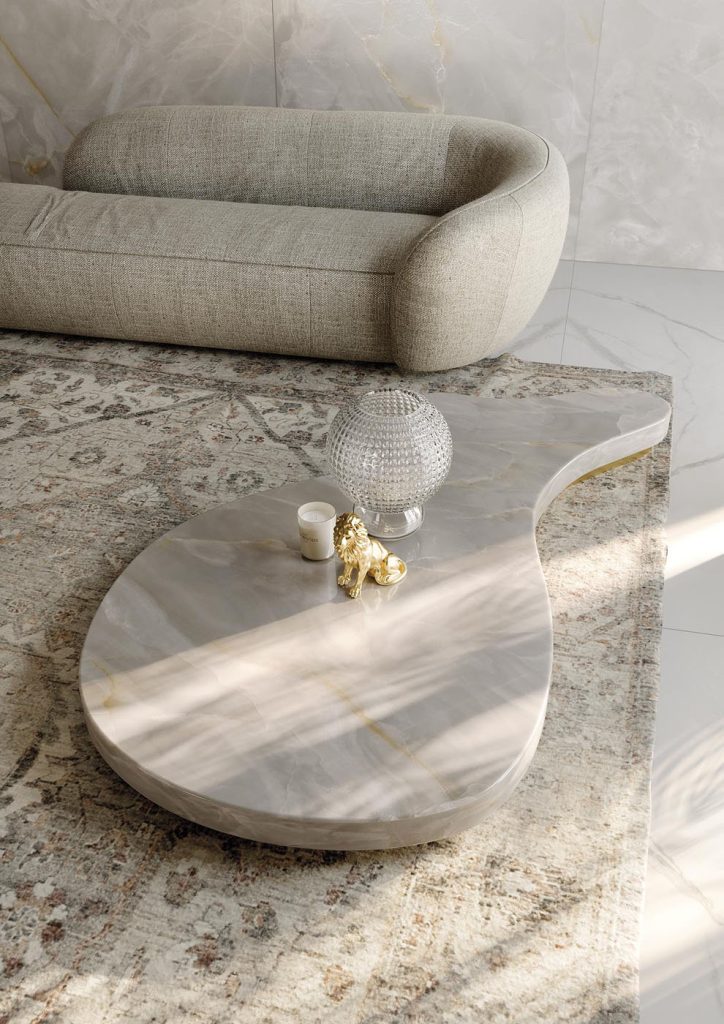 BEY7 На пол Onice OC05 Thunderstorm Polished 6mm 160x320 - фото 20