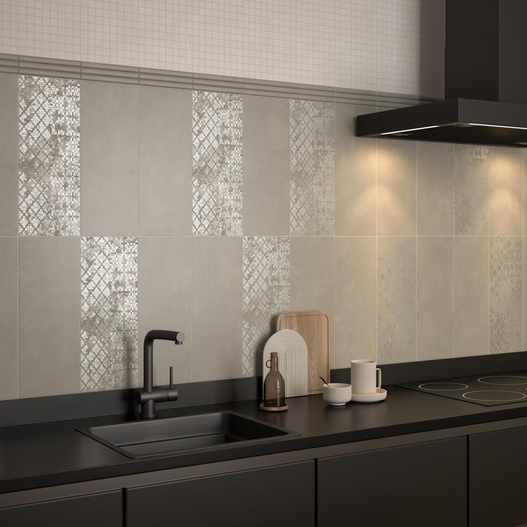 7240 На стену Каннареджо Бежевый светлый матовый 20x50x0.8 - фото 12