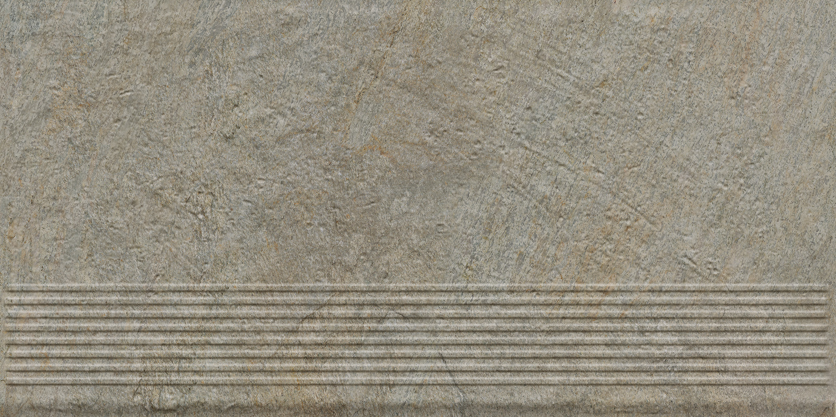 Ступень Eremite Taupe Stopnica Prosta Struktura Mat B1a 30x60