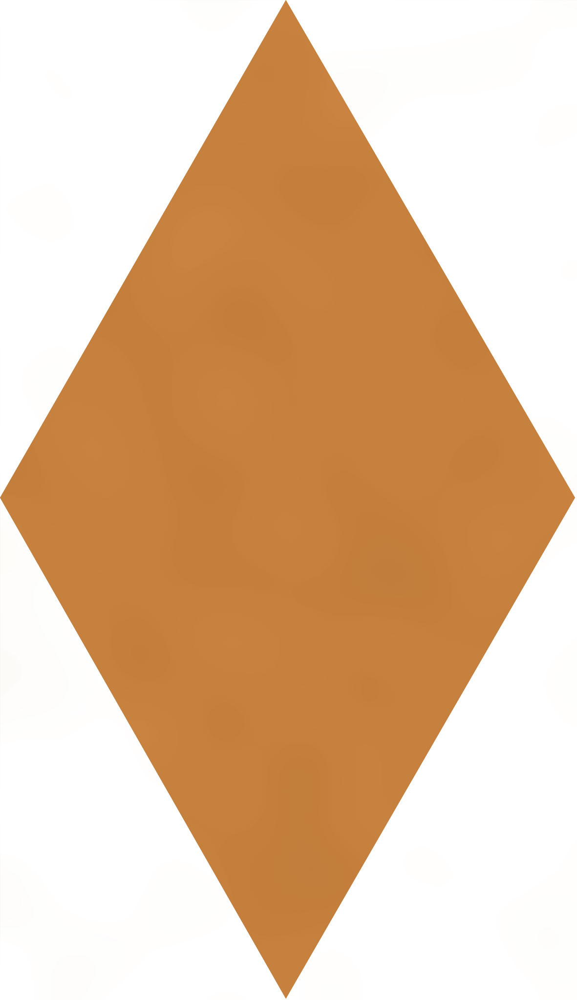 KMD2SRB006BN Декор Риад Оранжевый глянцевый 13.5x7.8x0.9 - фото 2