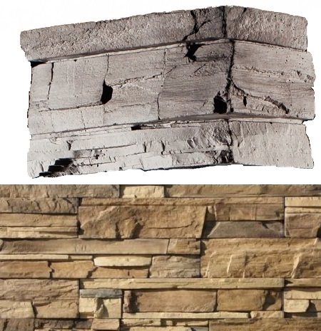 201-25 На стену Фьорд Лэнд Коричневый 7х26.5x10 