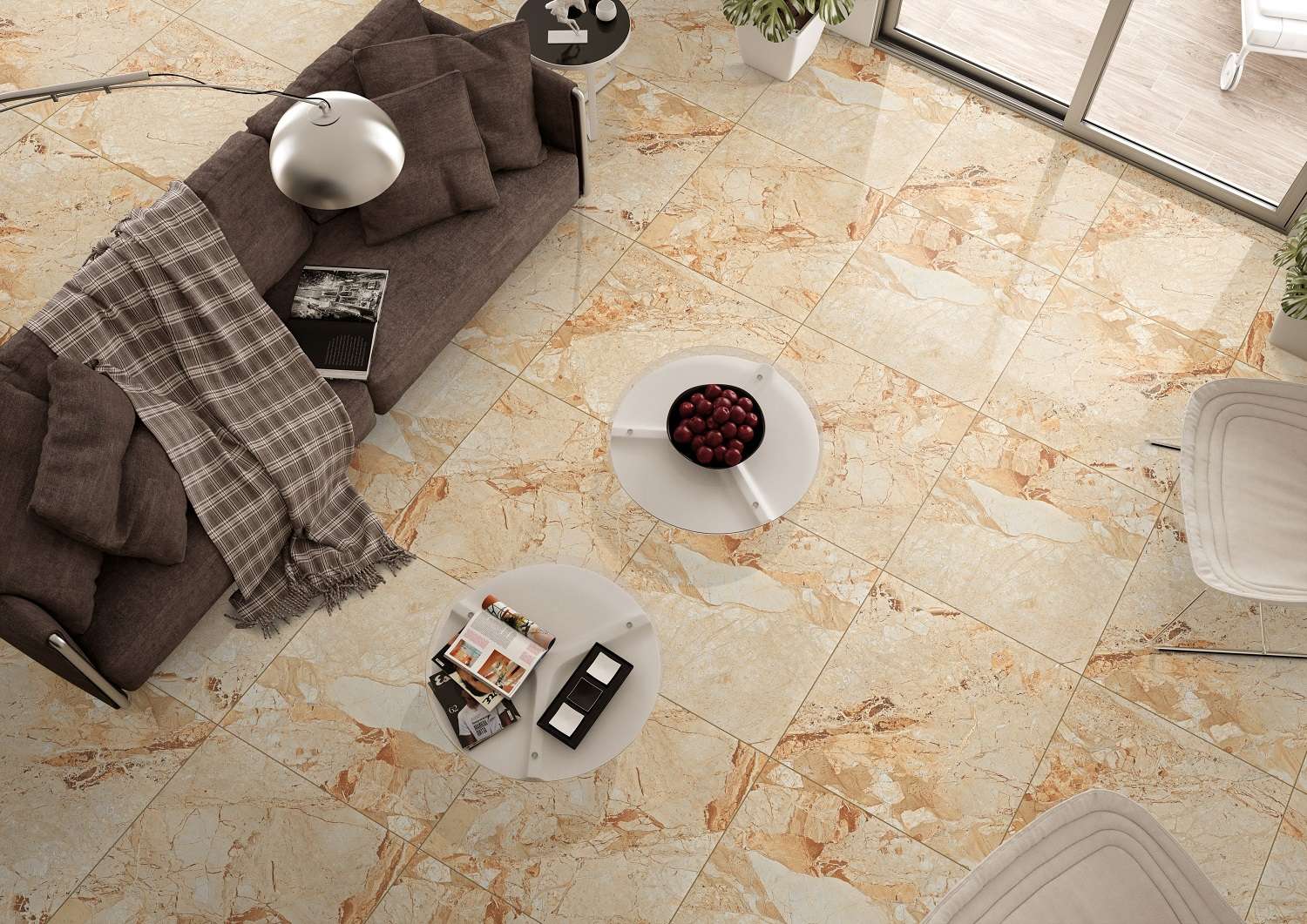 Italica Tiles Breccia Aurora