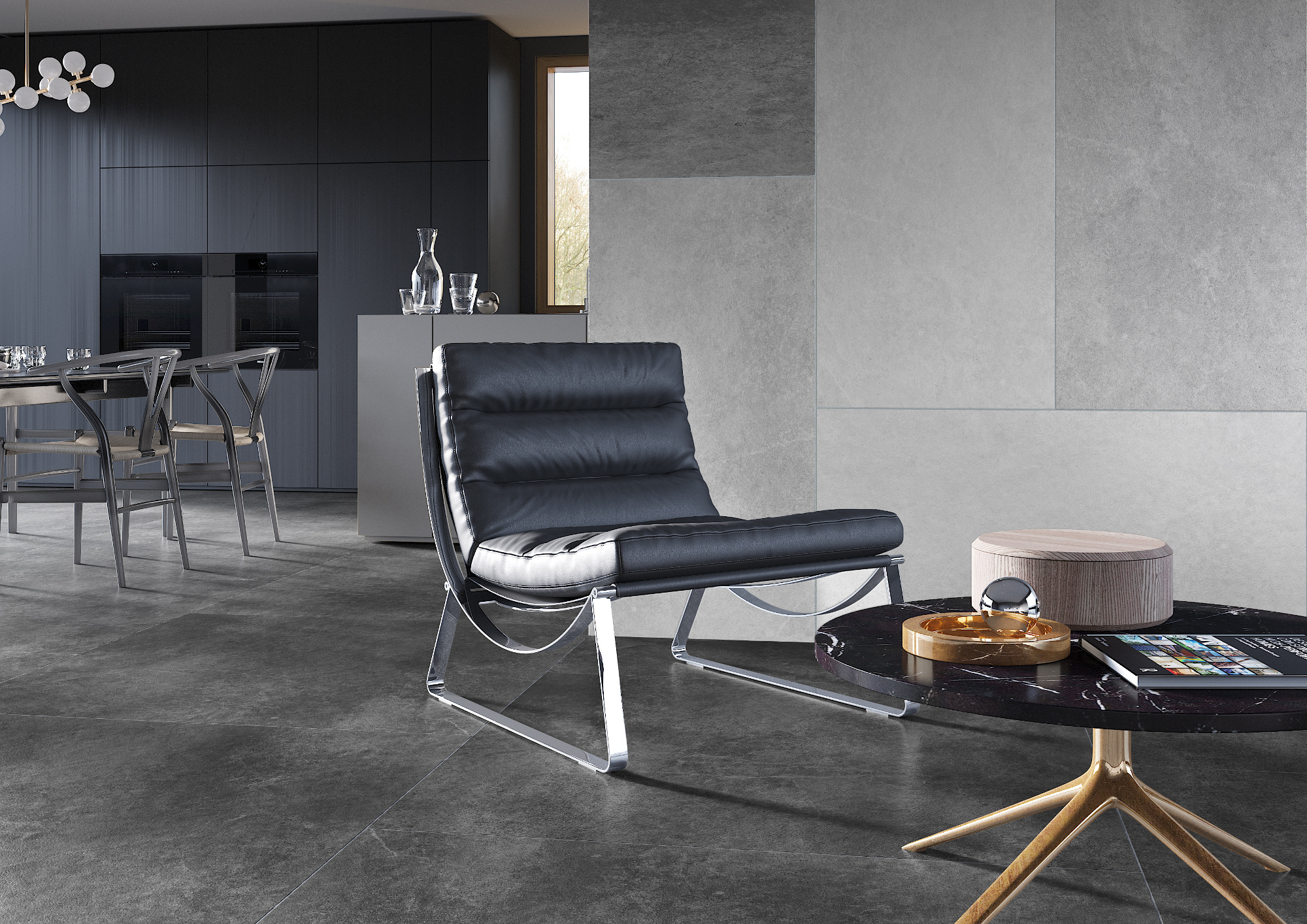 55848 На пол Tacoma Steel Rect 59.7x59.7 - фото 9