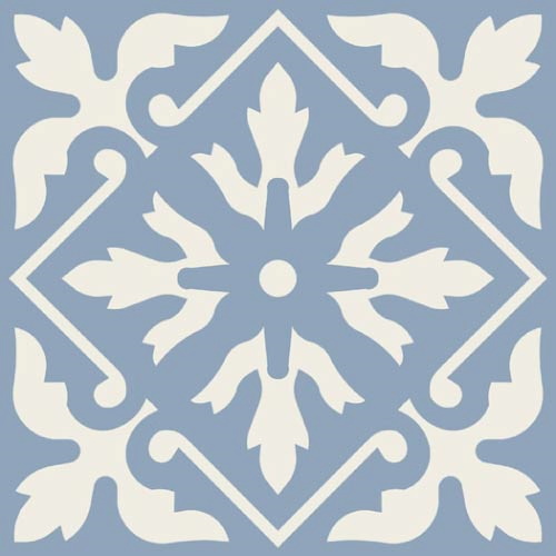 Декоративная вставка Метлахская плитка 100N010D005 ENC10 Airelle 05 (BEP. BAU) 10x10