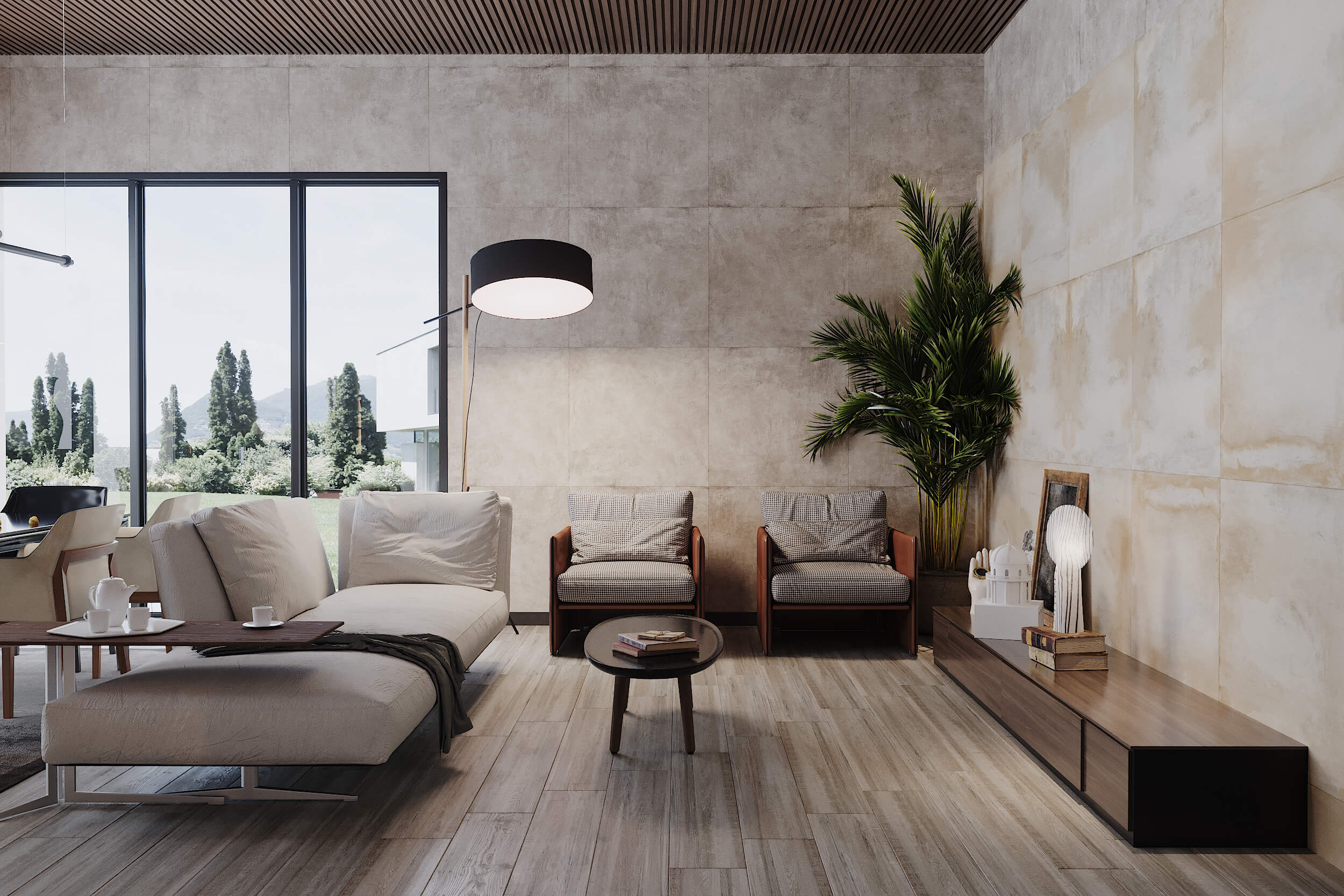 933  На пол Cement Flake Mud 180x120 - фото 51