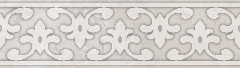 OS/B296/8348 Бордюр Ферони Серый Матовый 20x5.7 - фото 2