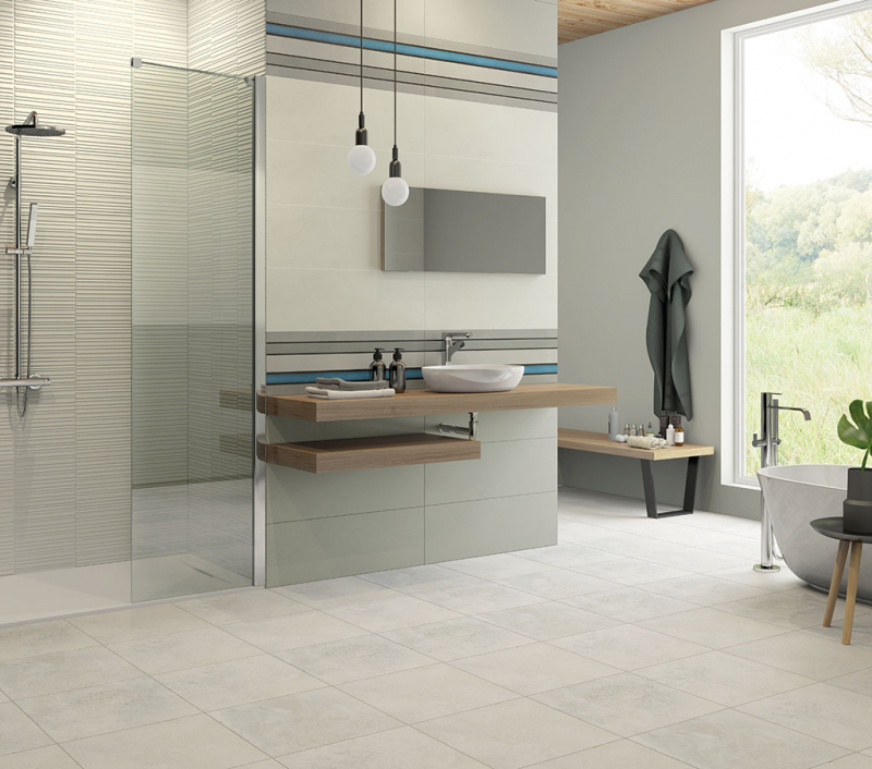 На стену Rotterdam Rel White - фото 5