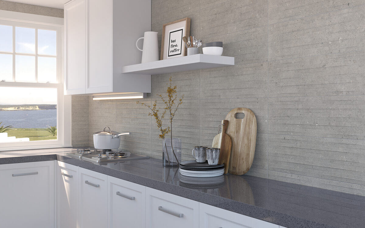 На пол Cement Stone Dark Grey RC 60x120 - фото 18