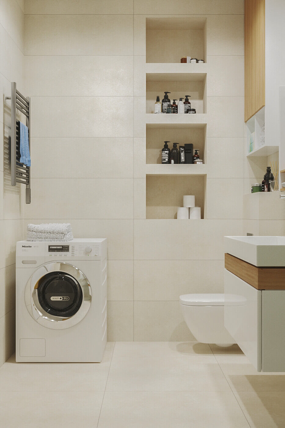 На стену Caspio Trace Blanco Rect. 33.3x90 - фото 3