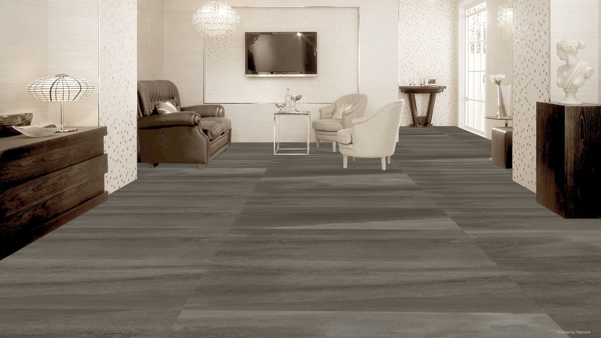 RP-238273 На пол Damasco White Sugar 60x120 - фото 6