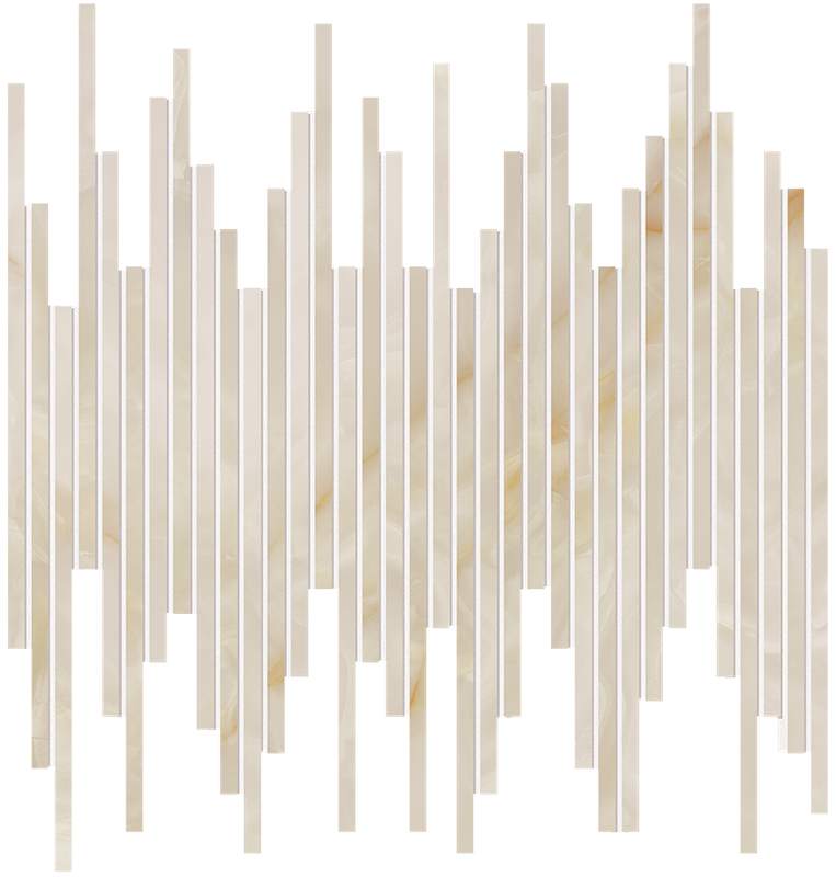 fRZZ На стену Gemme Beige Tratti Mosaico Brillante 30x30