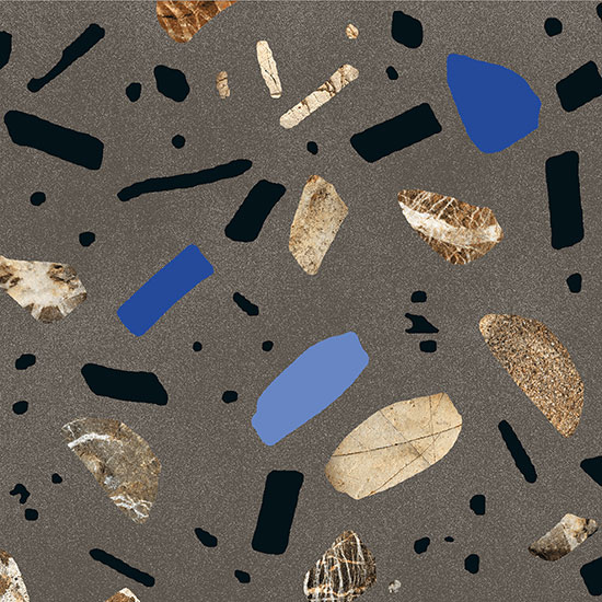 GHX600R На пол Ghiaia Maxi Grafite matt 60x60