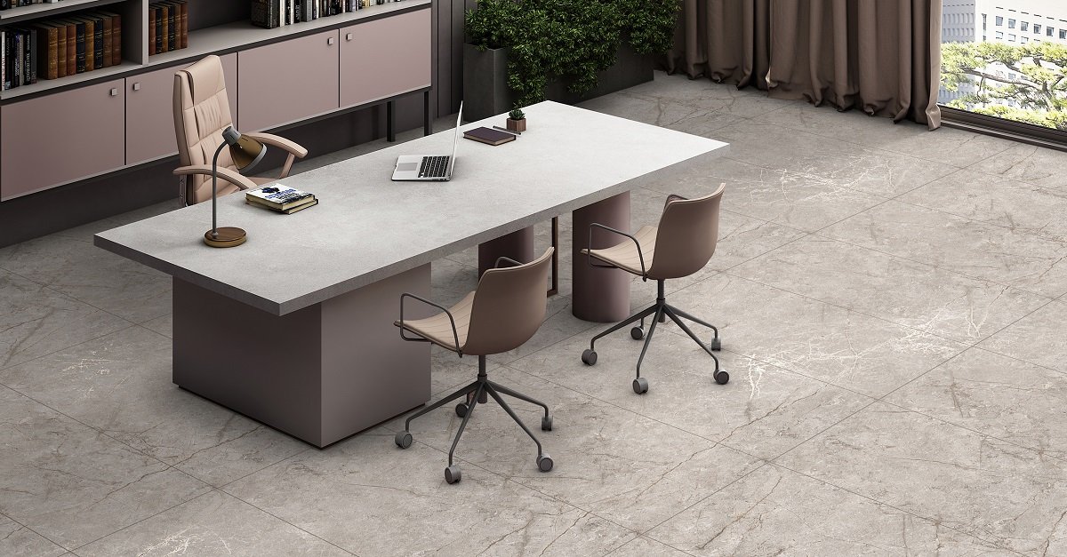 На пол Nalon Grey Carving 60х120 - фото 6