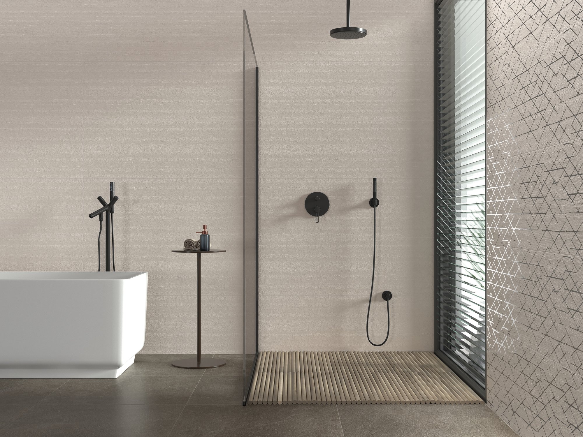 A034567 Декор Twist Zuma White Rect - фото 11