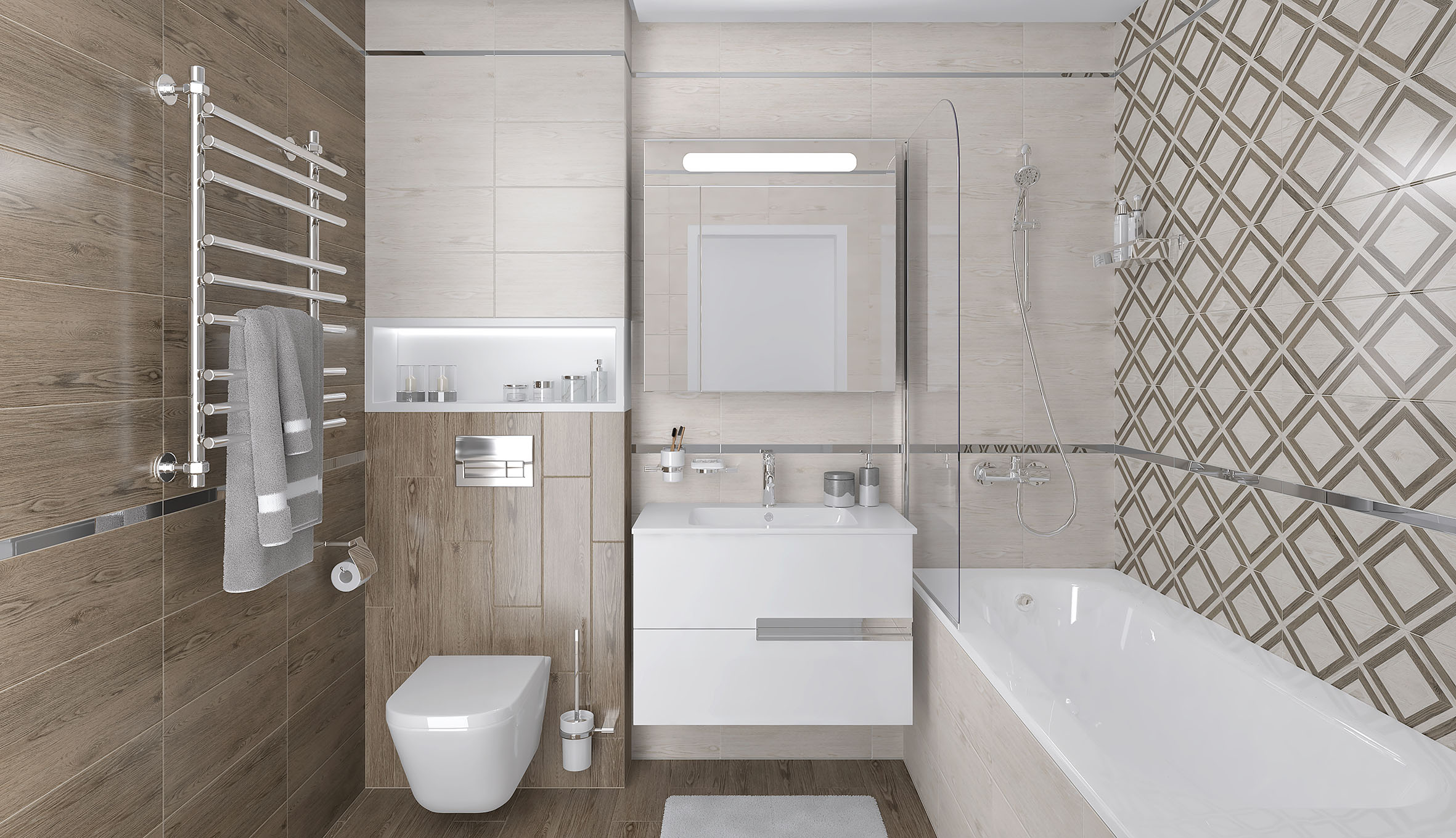 На стену Wisdom Бежевая узор - фото 5