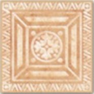 D1294/SG1550 Декоративная вставка Кедр/Сонет Карамель 4.7x4.7