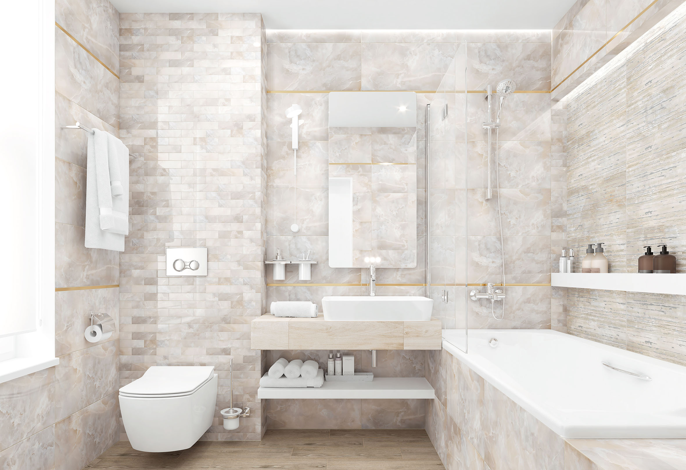 18-03-11-3623 Декор Sunlight Бежевый - фото 2