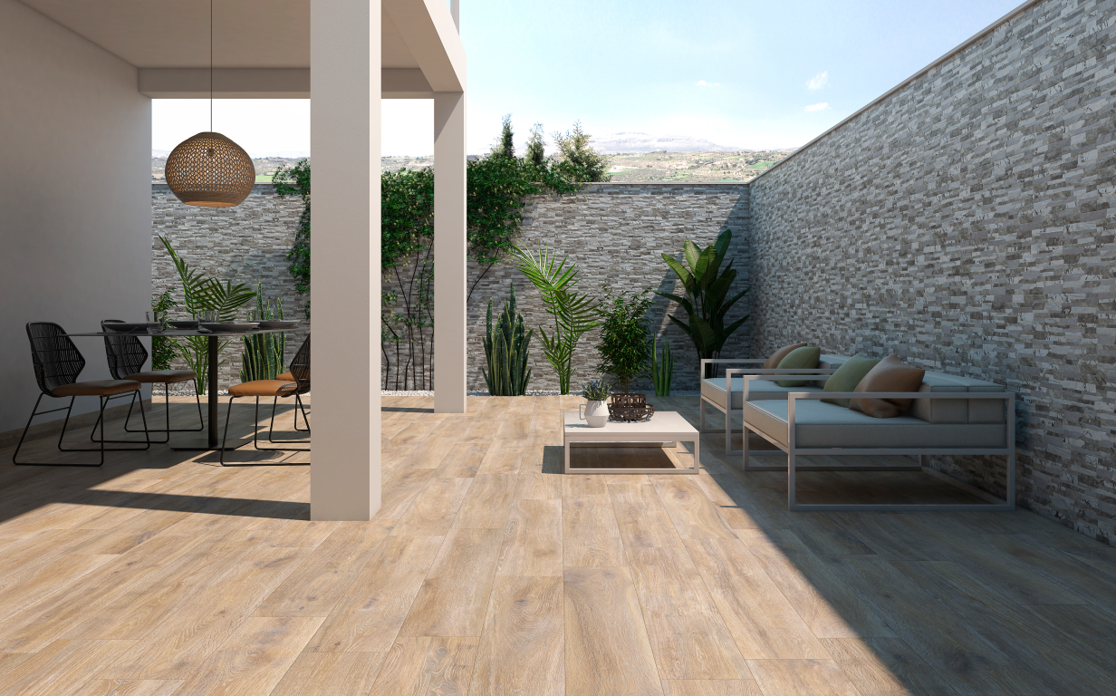 На пол Trunk Honey 23x120 - фото 6