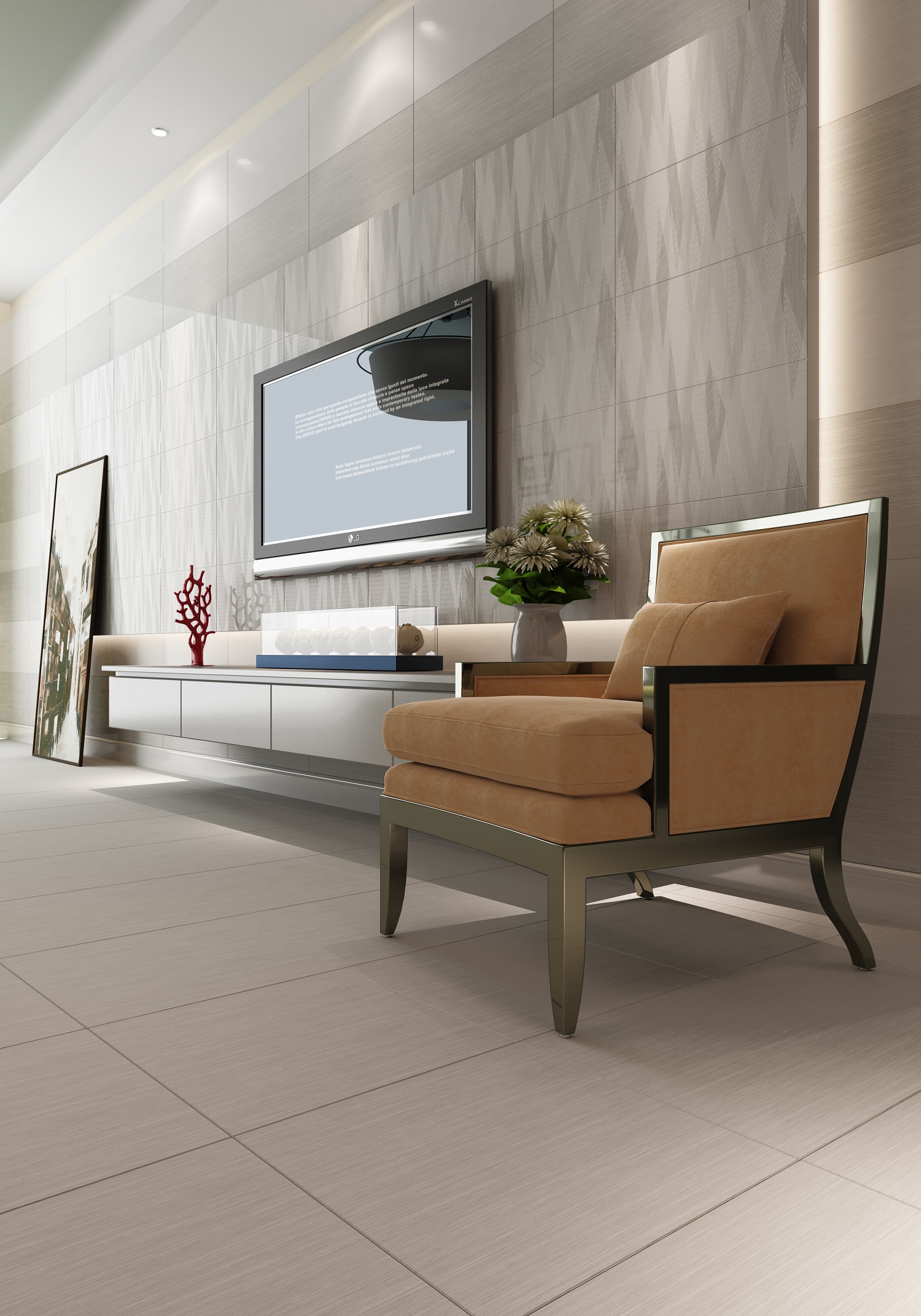 Настенная Эклипс Серый 250х500 - фото 2