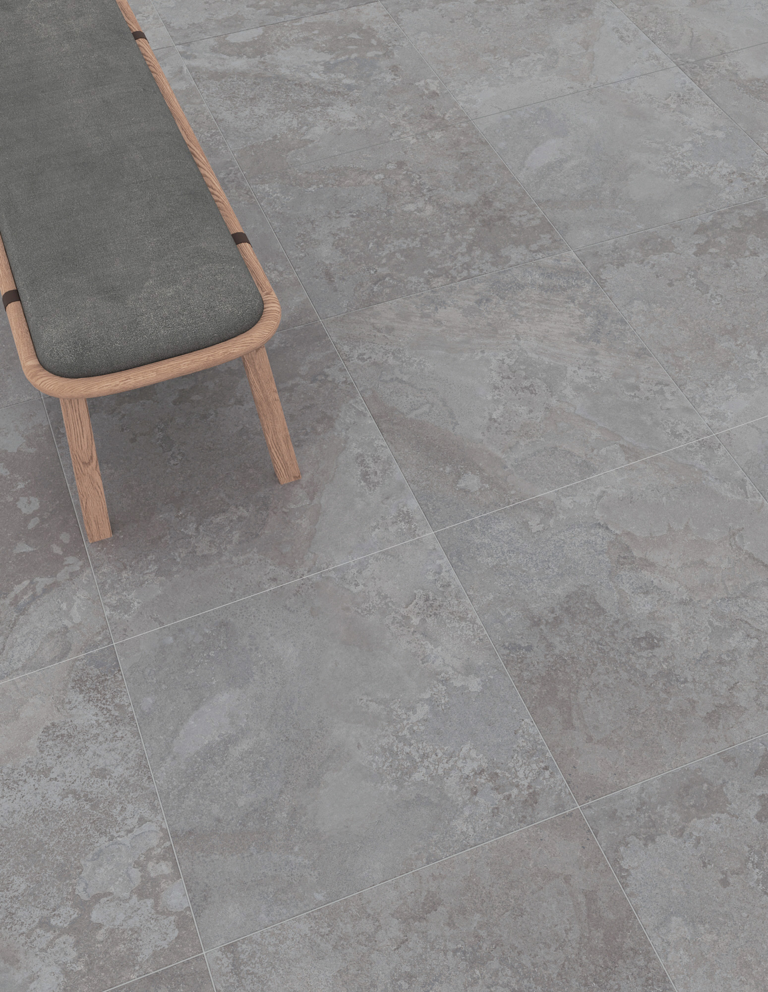 На пол Antislip Snow White R12 60x120 - фото 17