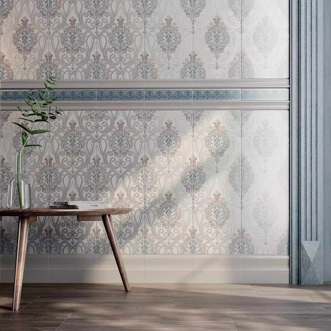 VT/A292/12000R Бордюр Фару Белый Матовый Обрезной - фото 4