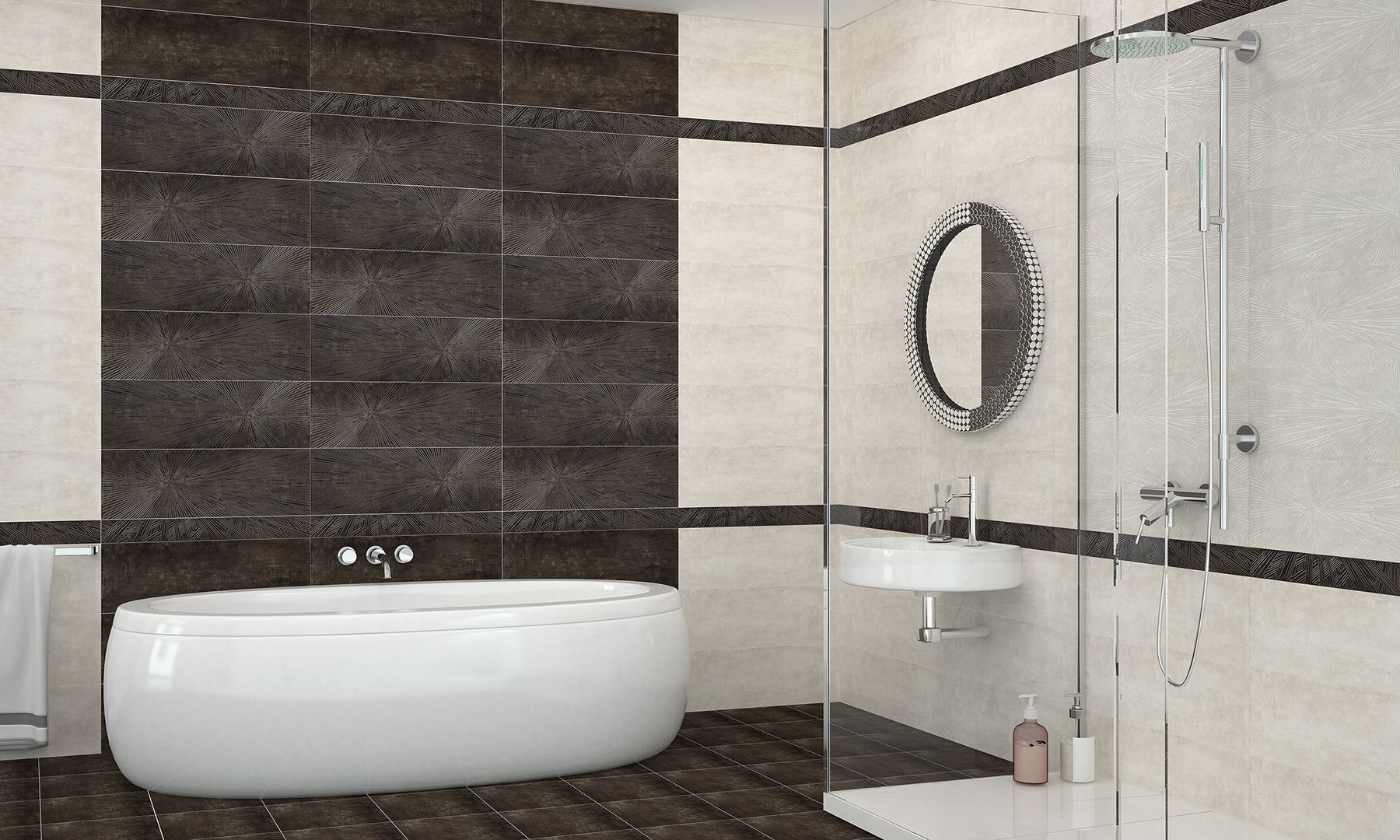 586042001 Декор Chiron Marron Stella - фото 3