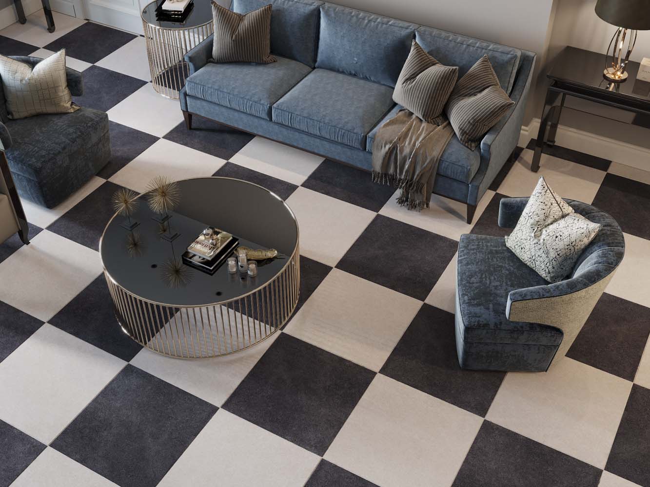 Mosaic/LN01_NS/TE01_NS/30x30/Fascia Декор Luna LN01 TE01 Fascia 30x30 непол - фото 6