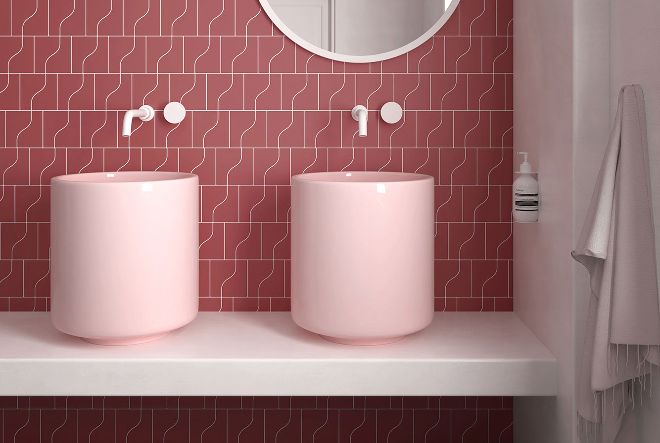 28864 На стену Curve Ink Blue Matt 8.3x12 - фото 8