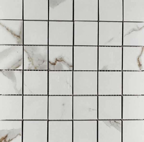 Декор Mosaic Mosaic Сатварио Голд Чип 4.7x4.7 - фото 3