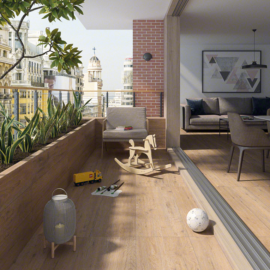 4IJ4  На пол Bowden R Beige Antideslizante R12 19.4x120 - фото 3