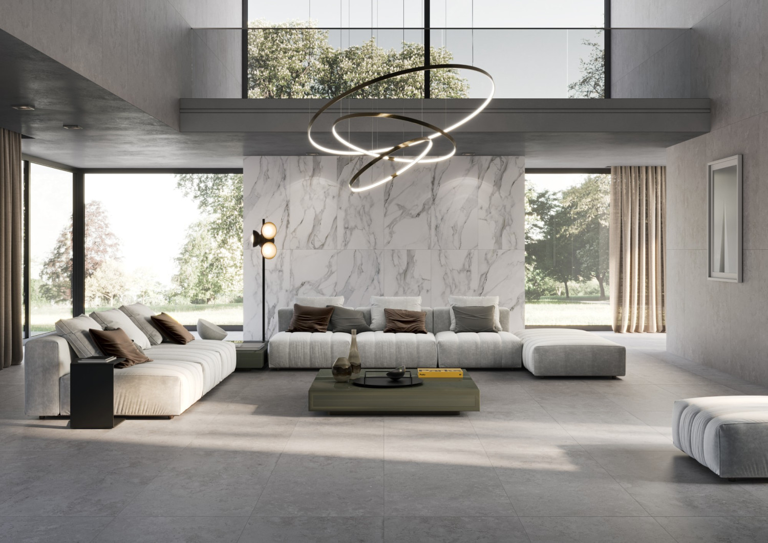 SE008080N На пол Stefano White 80x80 - фото 2