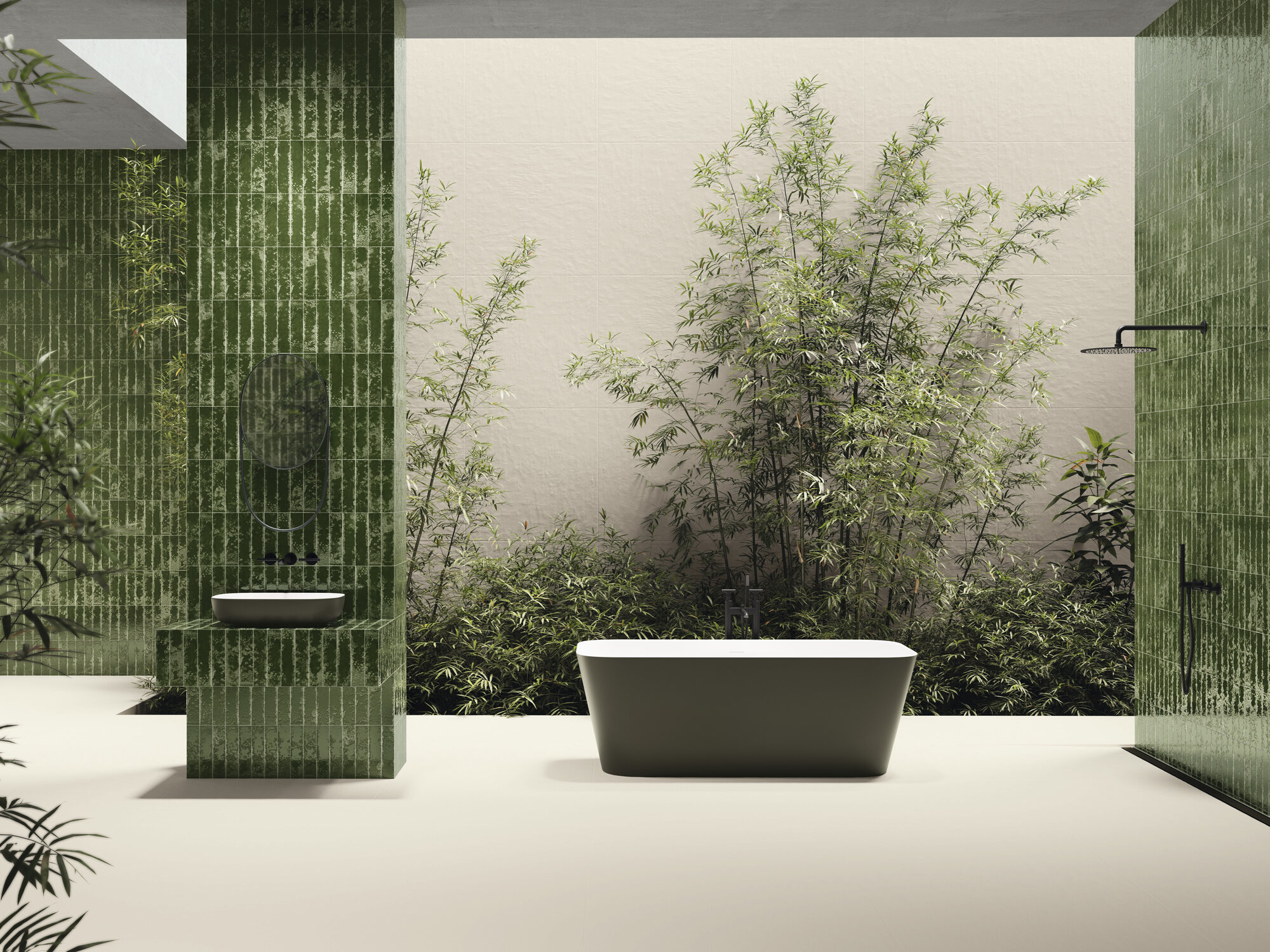 A041164 На стену Pukka Basil Green 6.4x26 - фото 16