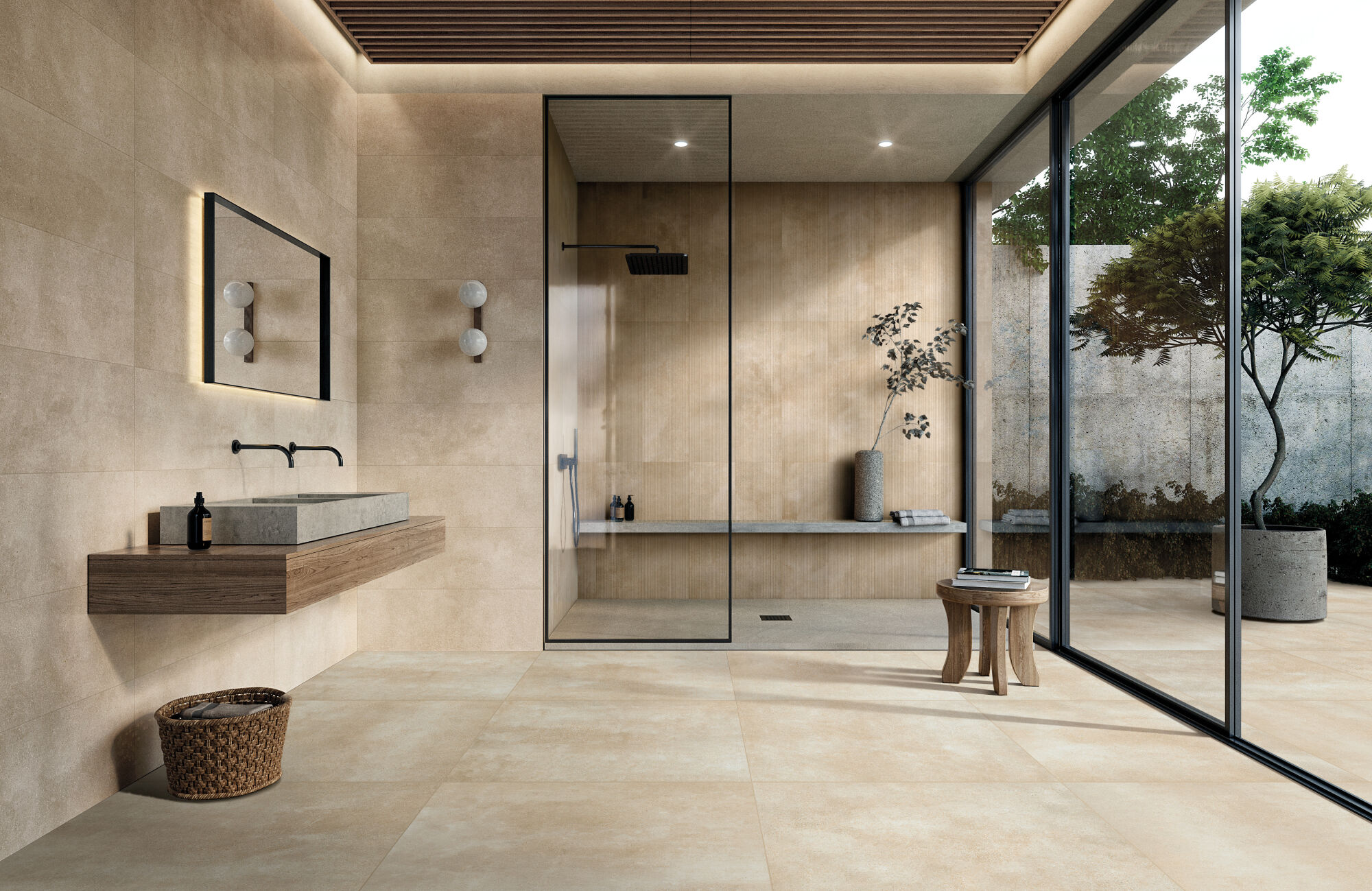 42871 На стену Scala Beige/33.3X100X0.86/R 33.3x100 - фото 16