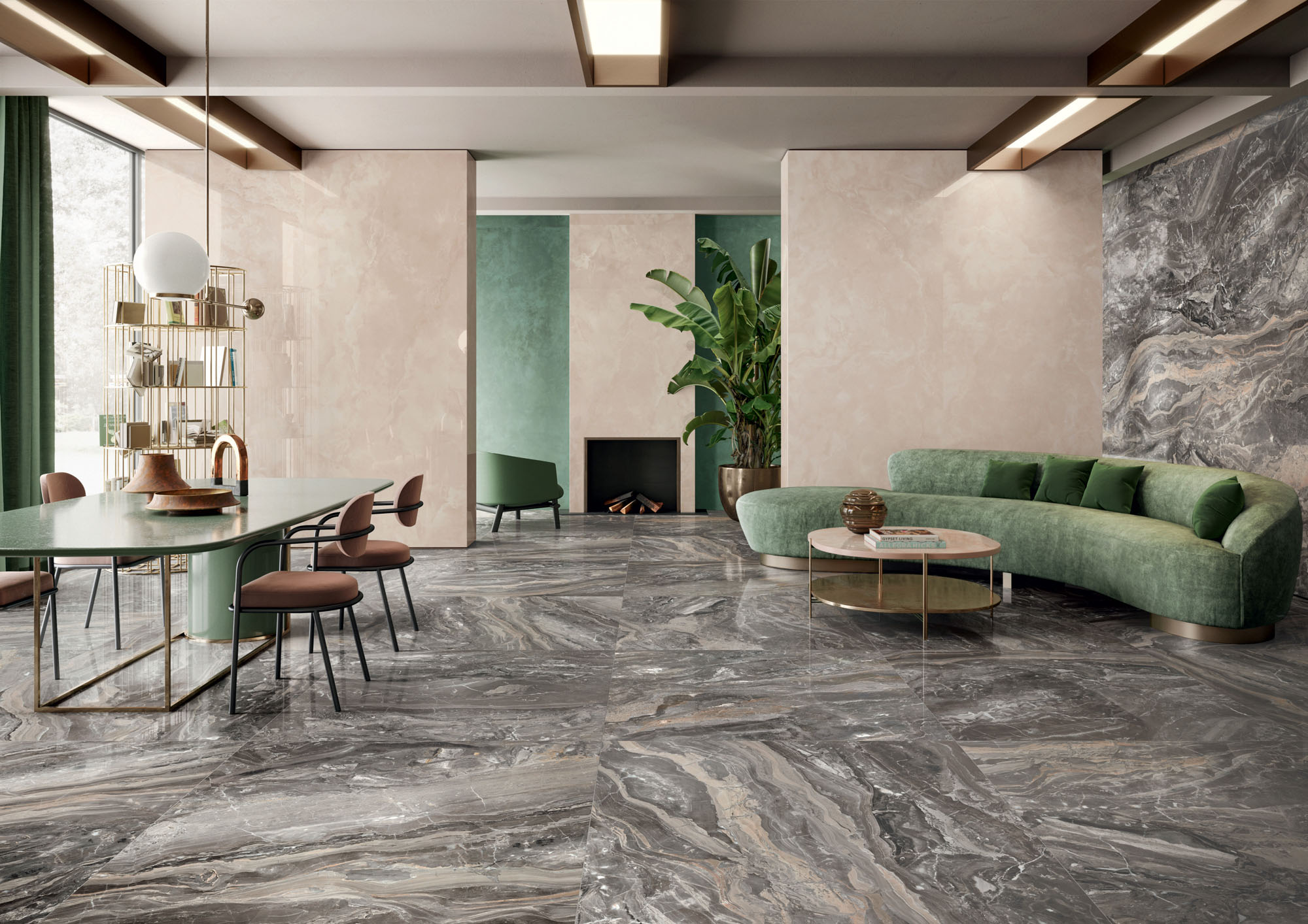 AGB0 На пол Anima Futura Golden White Rt. 120x60 - фото 11