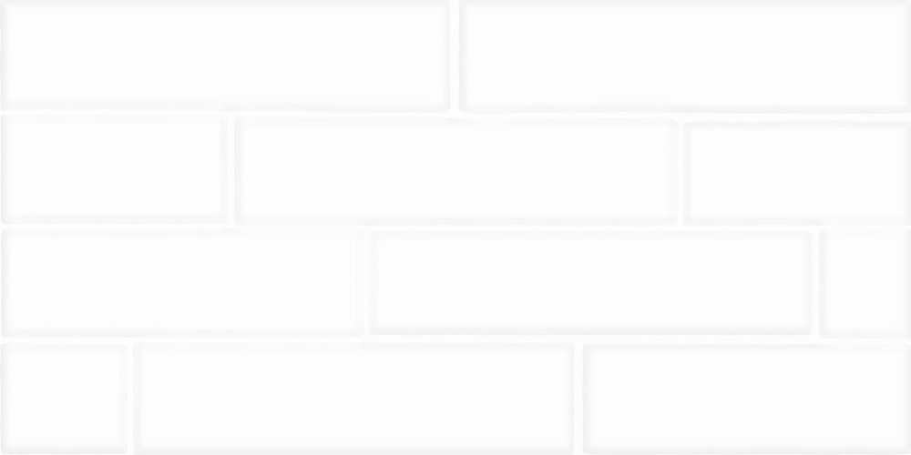 Настенная Snow brick Белый 300х600