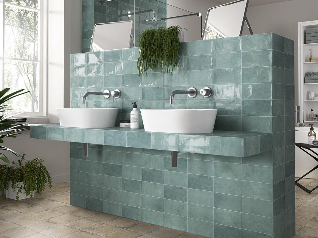 На стену Camden Azurro 10x20 - фото 8