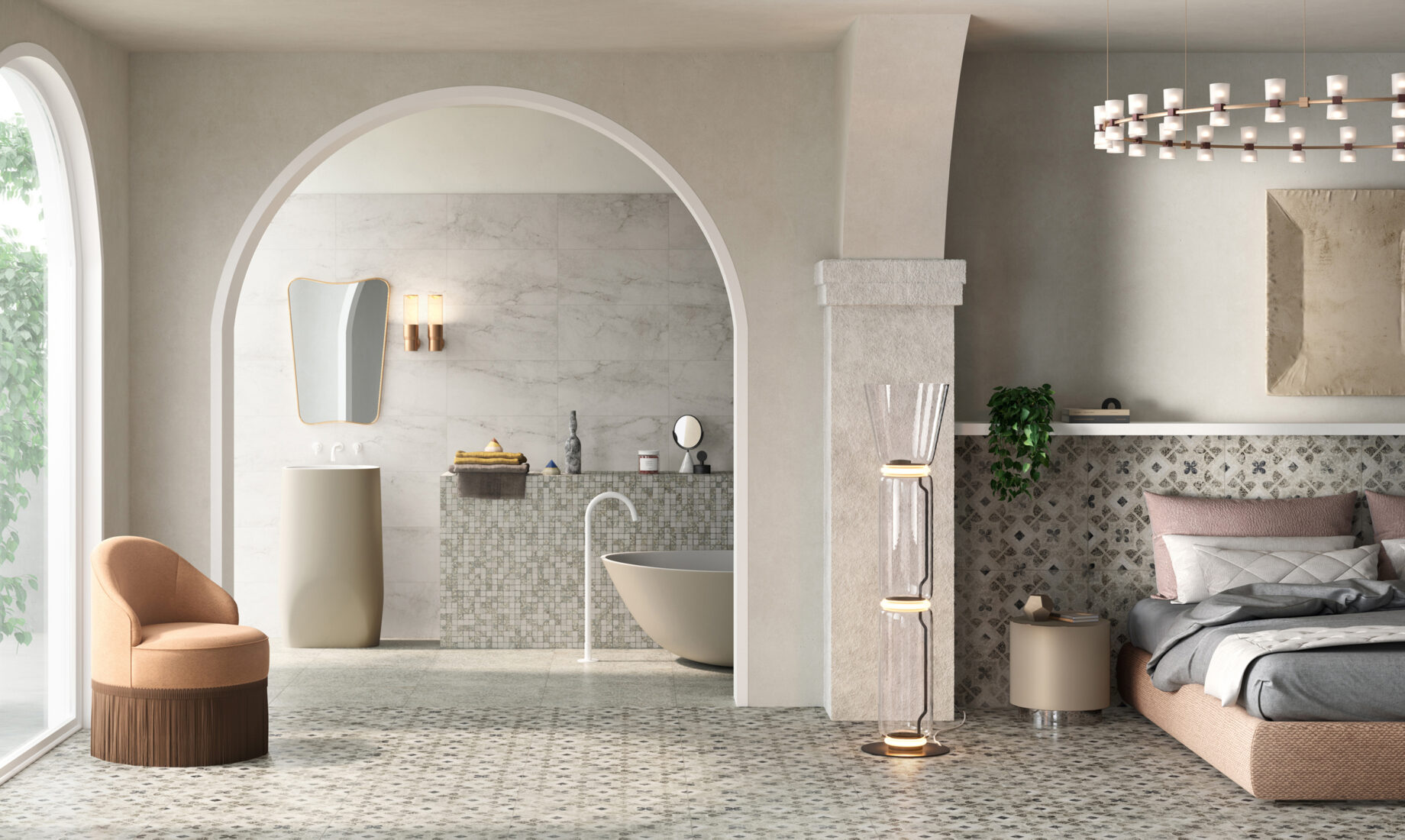 128752 Декор Orangerie Florio Deco Naturale Rettificato 60x60 - фото 4