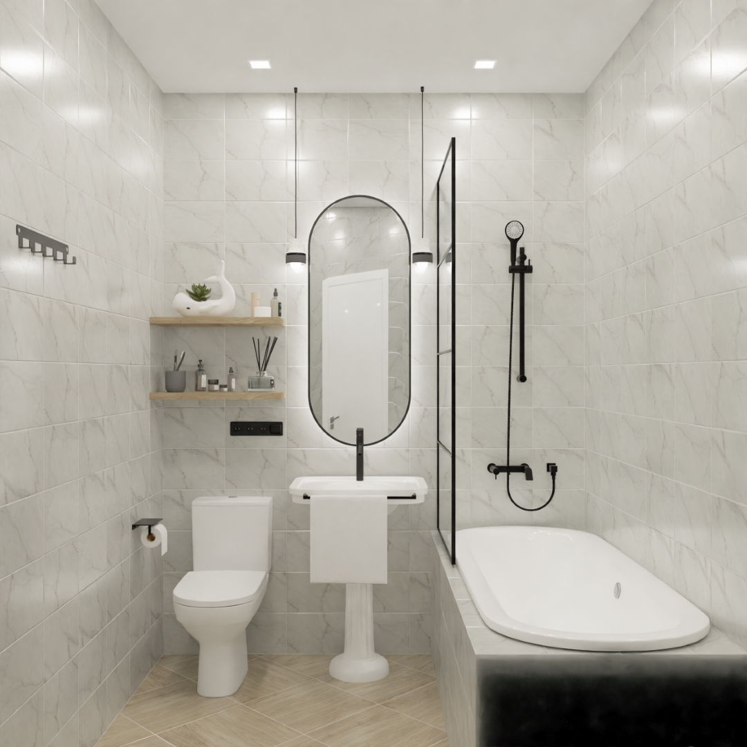 010100001423 На стену Серена Белый верх 01 vM 20х30 - фото 7